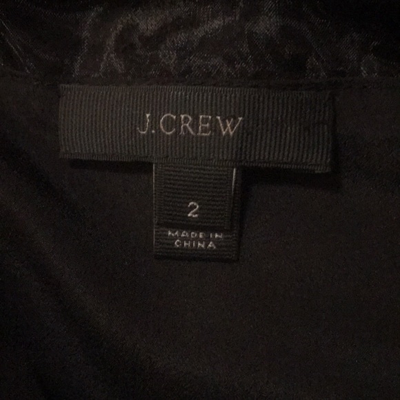 G1- small- Beautiful elegant J. Crew little black dress size 2 - Picture 9 of 10